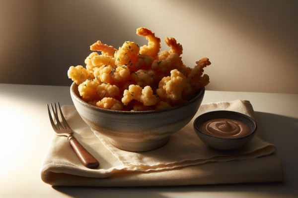 Crispy Cauliflower Tempura (Kosher Shrimp Alternative)