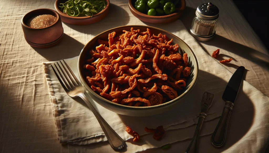 Crispy Kosher 'Carnitas' Style Jackfruit - Plant-Based Perfection - Mexican-Inspired recipe