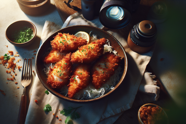 Crispy Kosher Coconut Crusted Fish Fillets