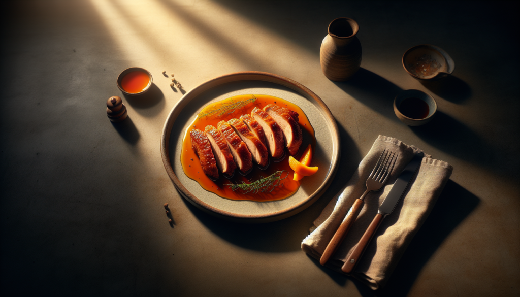 Crispy Kosher Duck Breast With Orange Sauce Recipe - French-inspired recipe
