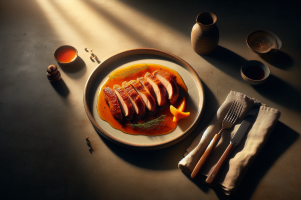 Crispy Kosher Duck Breast With Orange Sauce Recipe