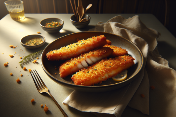 Crispy Kosher Fish Fillets with Golden Panko Crust