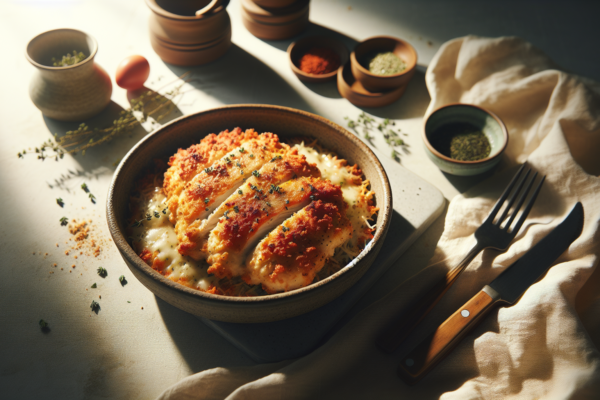 Easy Baked Kosher Chicken Parmesan Without Dairy