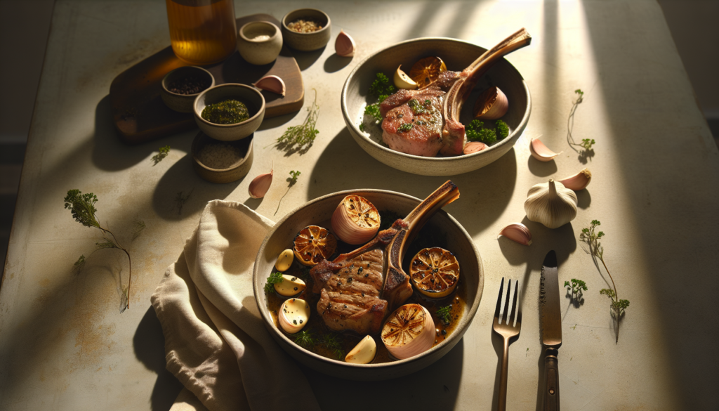 Easy Baked Kosher Lamb Chops With Garlic And Herbs - Jewish recipe