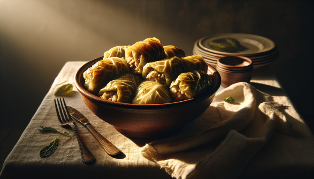 Easy Beef and Rice Stuffed Cabbage Rolls (Holishkes) - Jewish recipe