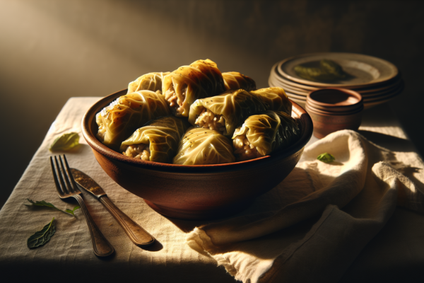 Easy Beef and Rice Stuffed Cabbage Rolls (Holishkes)