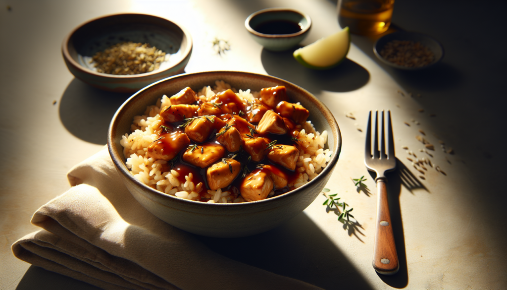 Easy Chicken Teriyaki Rice Bowls - Quick Kosher Weeknight Dinner - Japanese-inspired recipe