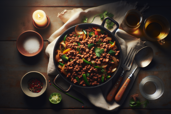 Easy Ground Beef Skillet Dinner – One Pan Kosher Comfort Food