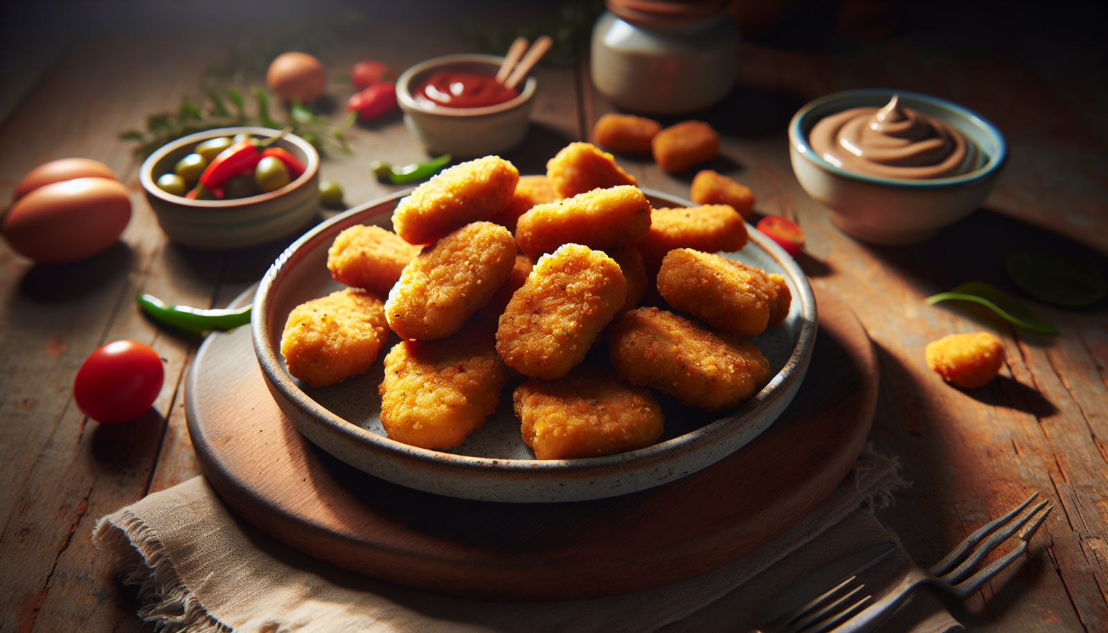 Easy Homemade Chicken Nuggets (Kosher) - American recipe