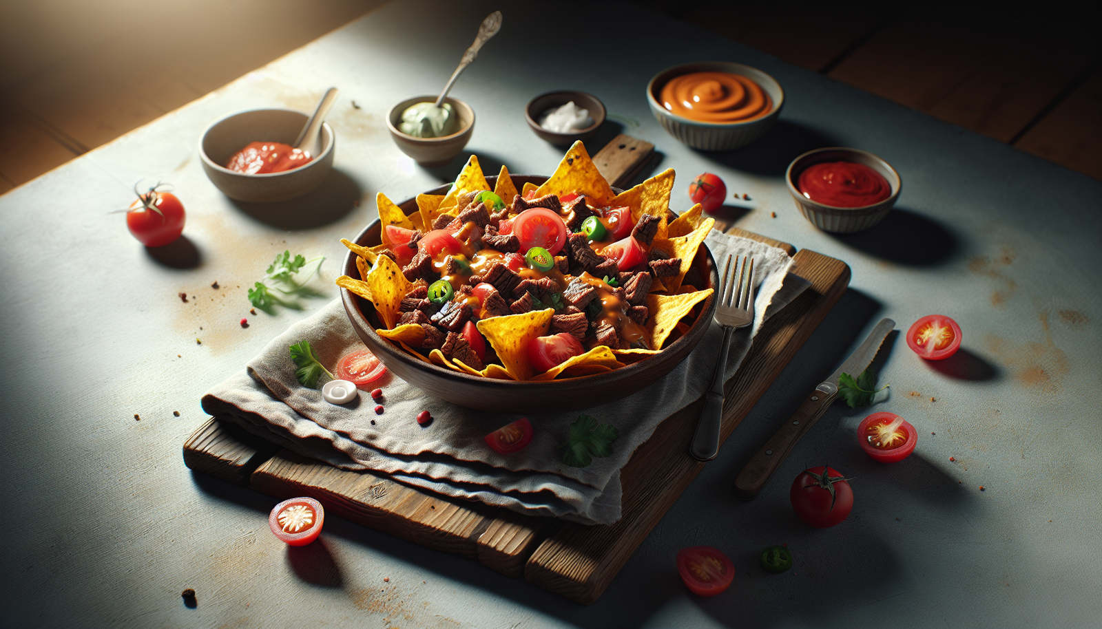 Easy Kosher Beef Nachos (Dairy-Free for Meat Meals) - Mexican-American recipe