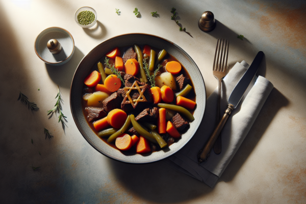 Easy Kosher Beef Stew With Root Vegetables