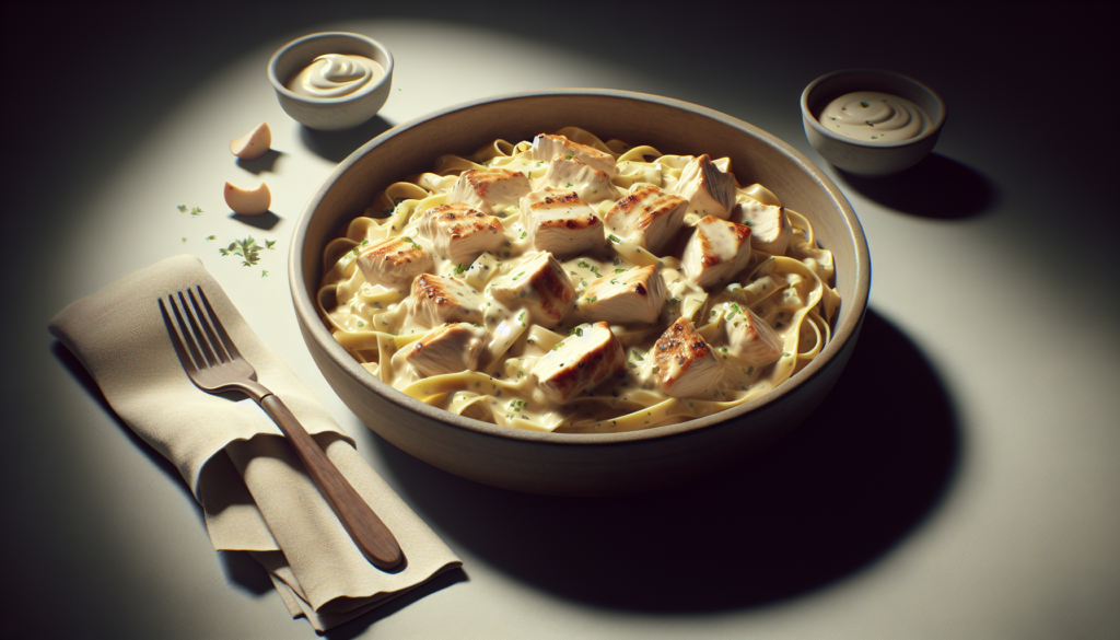 Easy Kosher Chicken Alfredo with Creamy Pareve Sauce - Italian-inspired recipe