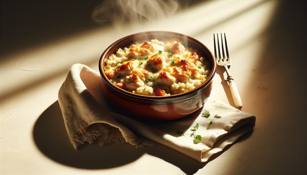 Easy Kosher Chicken and Rice Casserole (One Pan Wonder) - Jewish recipe