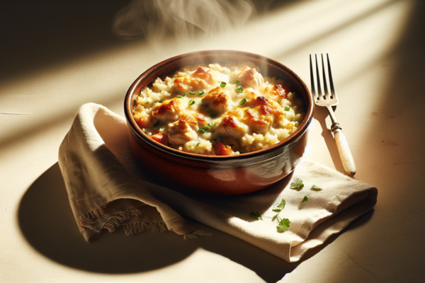 Easy Kosher Chicken and Rice Casserole (One Pan Wonder)