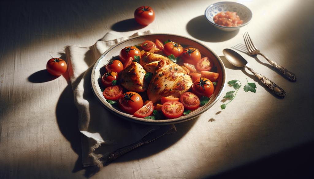 Easy Kosher Chicken Cacciatore With Fresh Tomatoes - Italian-Jewish recipe