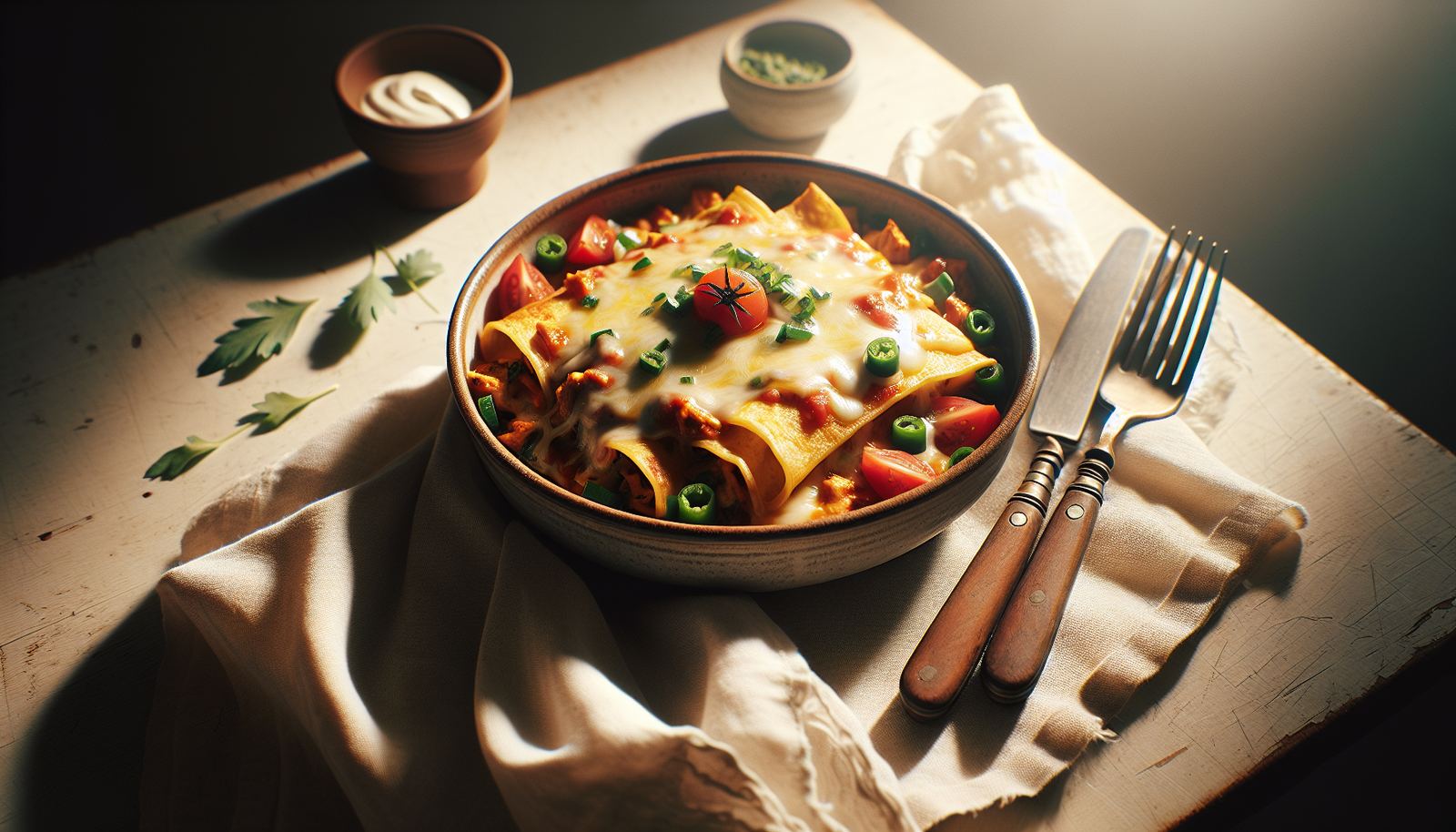 Easy Kosher Chicken Enchiladas Recipe - Comfort Food Made Simple - Mexican recipe