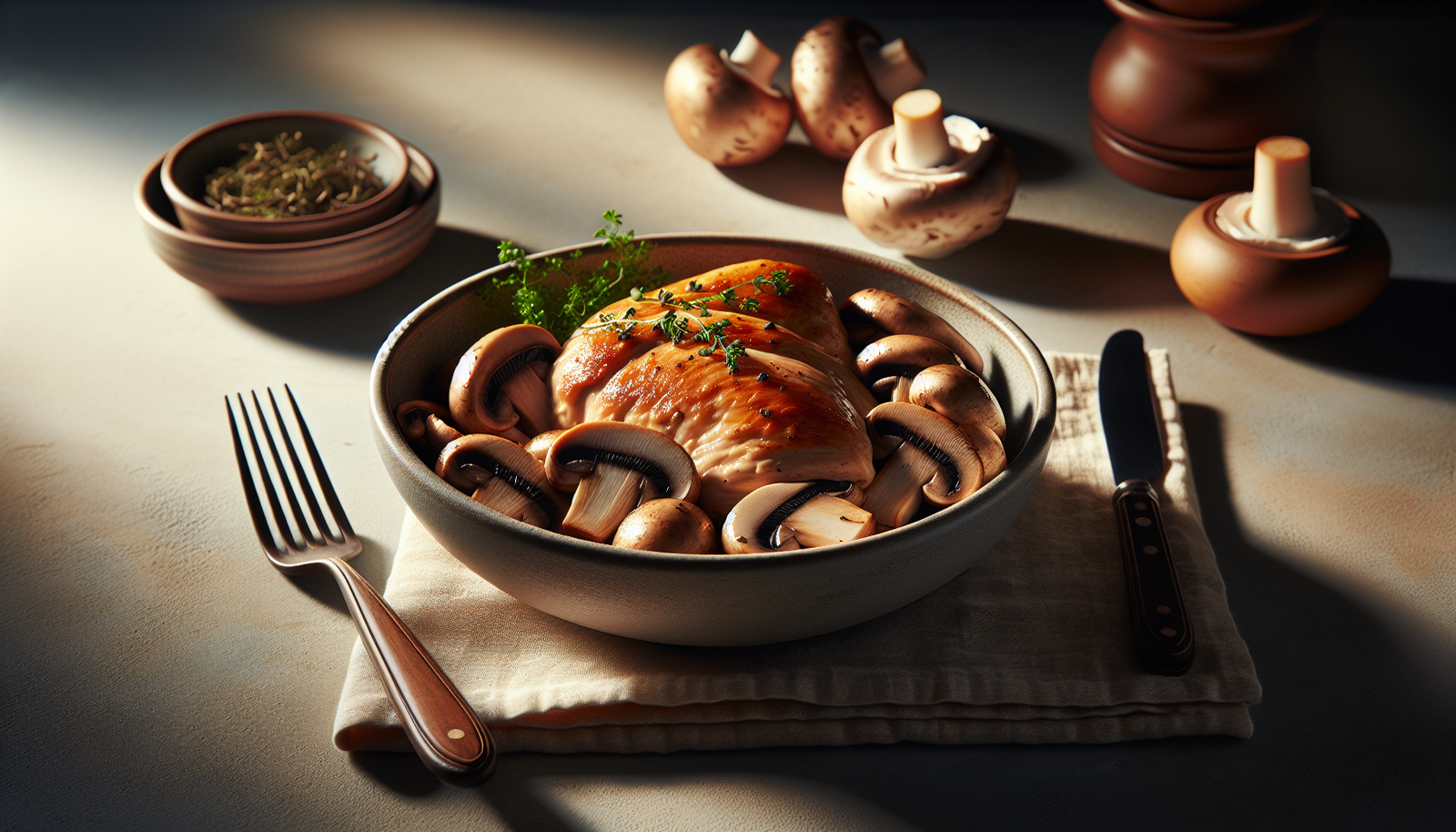 Easy Kosher Chicken Marsala With Mushrooms - Italian recipe