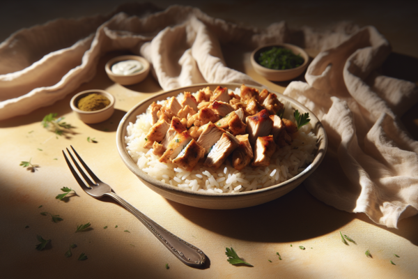 Easy Kosher Chicken Shawarma Bowls With Rice