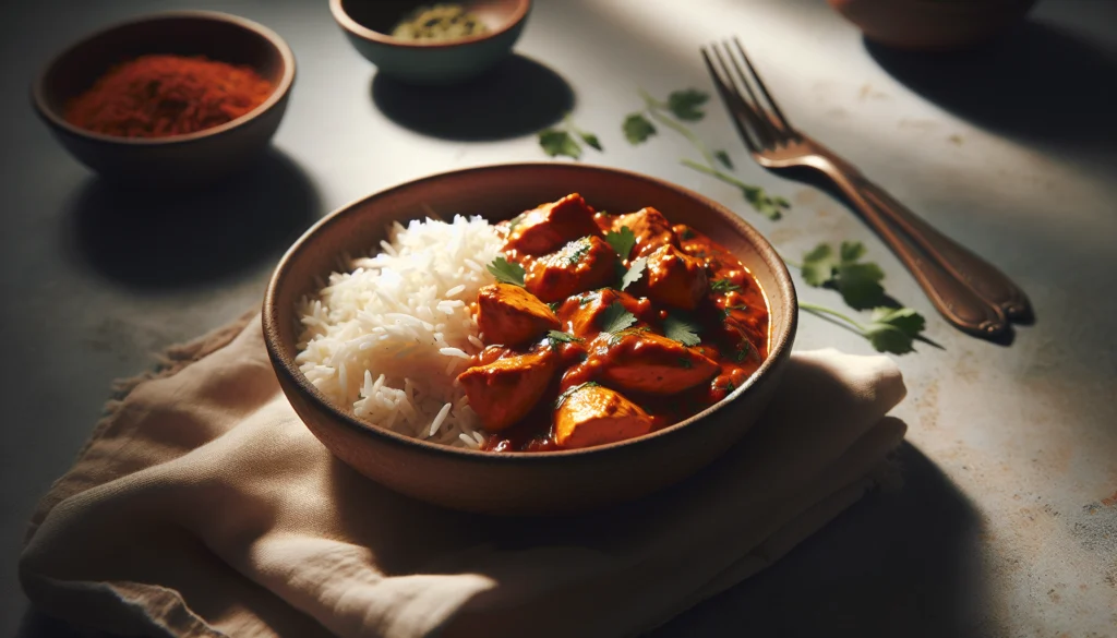Easy Kosher Chicken Tikka Masala With Basmati Rice - Indian-Inspired recipe