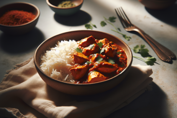 Easy Kosher Chicken Tikka Masala With Basmati Rice