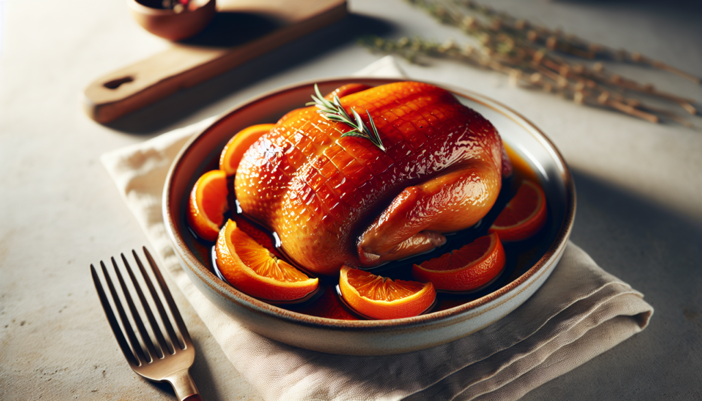Easy Kosher Duck Confit With Orange Glaze - French recipe