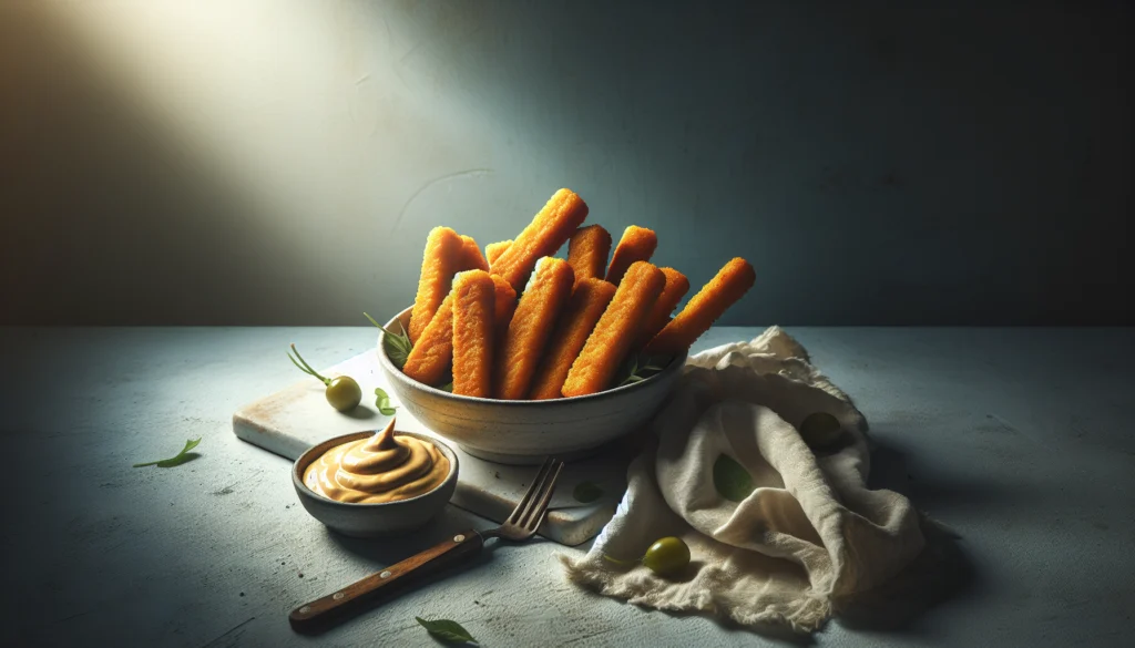 Easy Kosher Fish Sticks With Homemade Tartar Sauce - American recipe