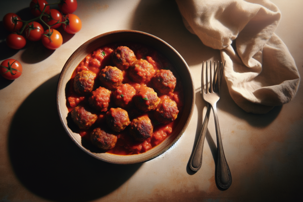 Easy Kosher Lamb Meatballs In Rich Tomato Sauce
