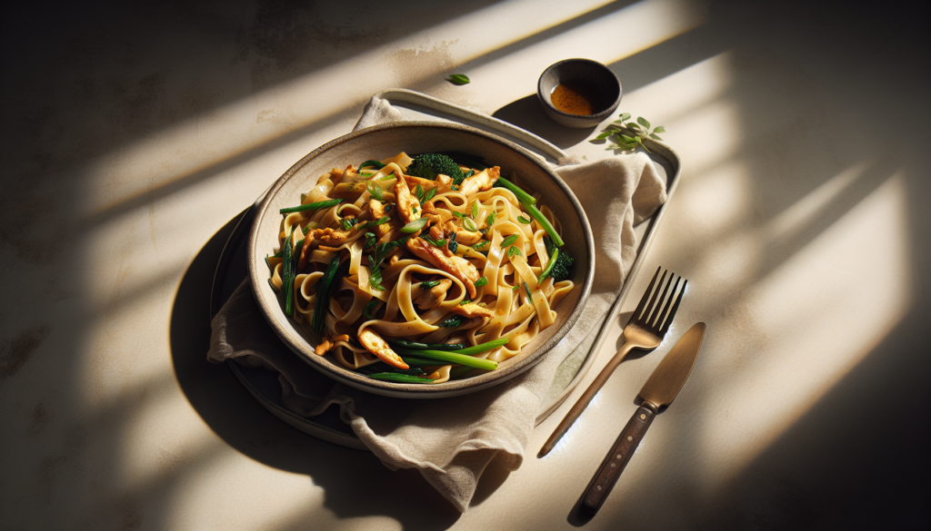 Easy Kosher Pad See Ew With Wide Rice Noodles - Thai-Jewish Fusion recipe