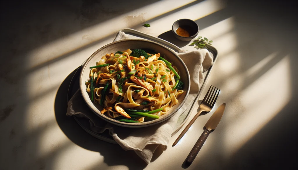 Easy Kosher Pad See Ew With Wide Rice Noodles - Thai-Jewish Fusion recipe