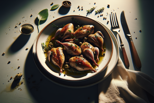 Easy Kosher Quail With Mediterranean Herbs