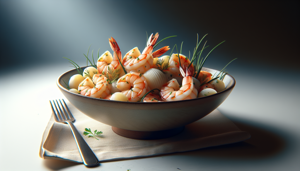 Easy Kosher 'Shrimp' Scampi with Hearts of Palm - Italian-American recipe