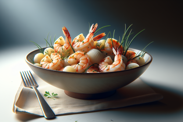 Easy Kosher ‘Shrimp’ Scampi with Hearts of Palm