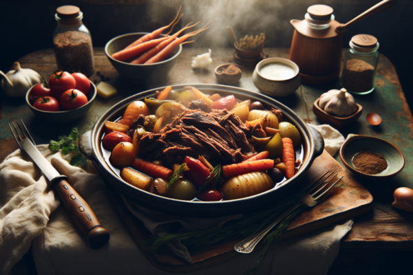 Easy Slow Cooker Pot Roast with Vegetables – Kosher Comfort Food