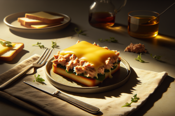 Golden Kosher Tuna Melts With Perfect Crispy Cheese