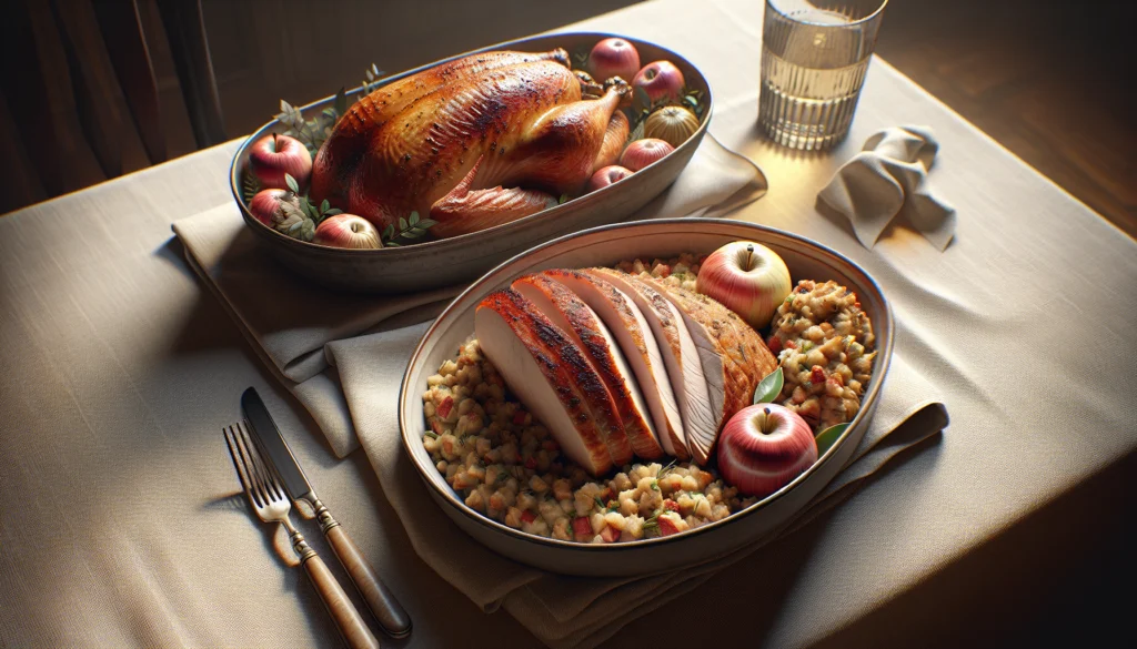 Kosher Apple-Stuffed Turkey Tenderloin - Jewish recipe