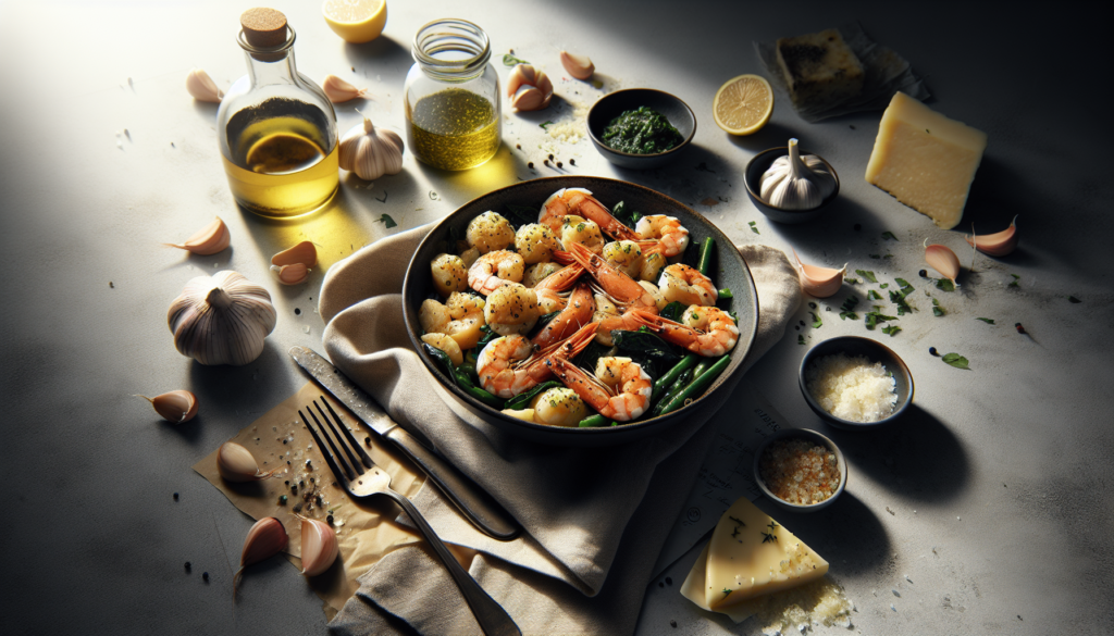 Kosher Garlic Butter Mock Scampi with Fish - Italian-inspired recipe