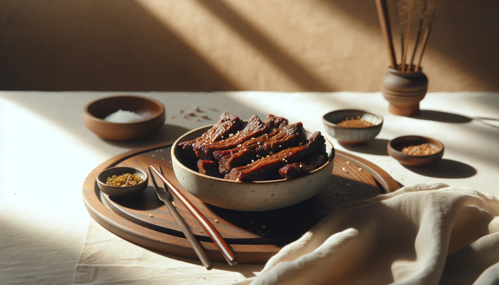 Kosher Korean Beef Short Ribs - Galbi Style Recipe - Korean recipe