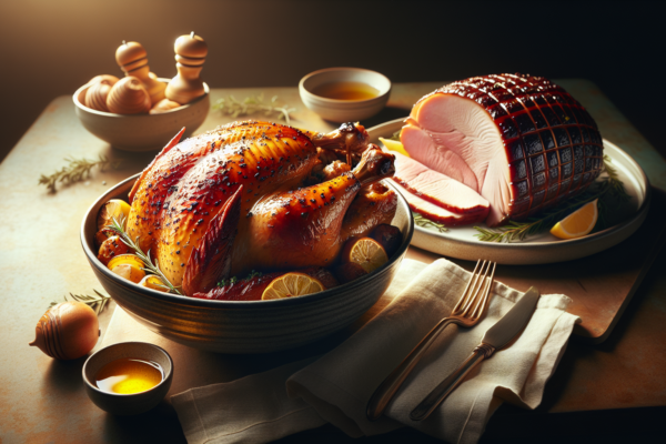 One Pan Kosher Honey Glazed Turkey Roast