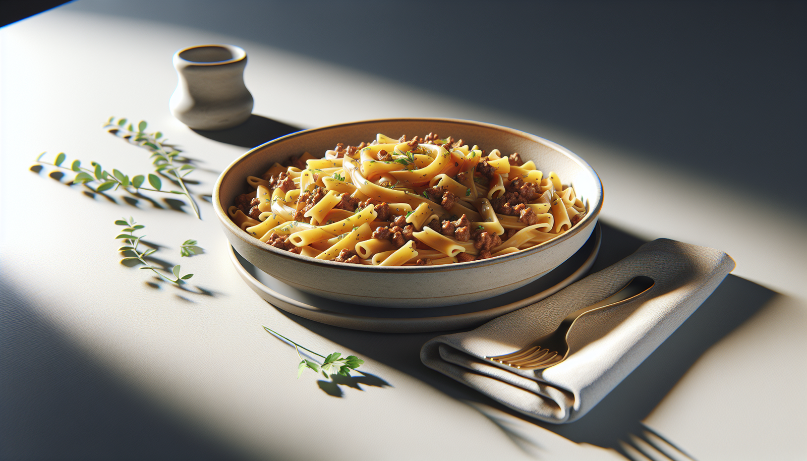 One Pot Ground Beef Pasta: Easy Kosher Weeknight Dinner - American recipe