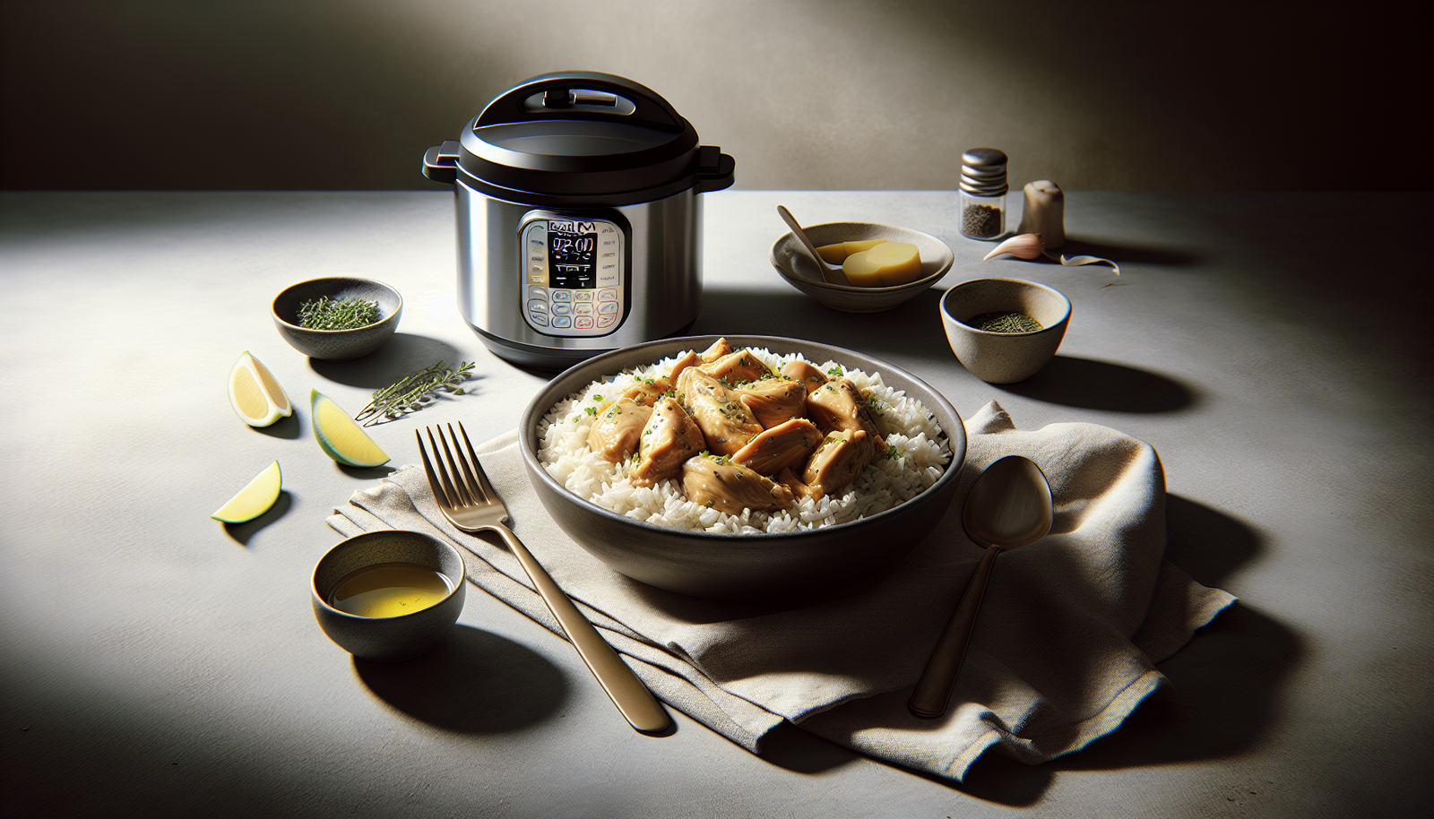 One-Pot Instant Pot Chicken and Rice Recipe (Kosher) - American recipe