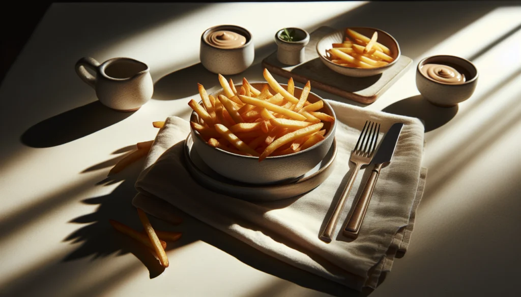 Perfect Air Fryer French Fries - Crispy Kosher Comfort Food - American recipe
