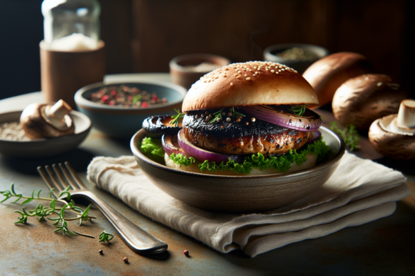 Perfect Grilled Portobello Mushroom Burgers