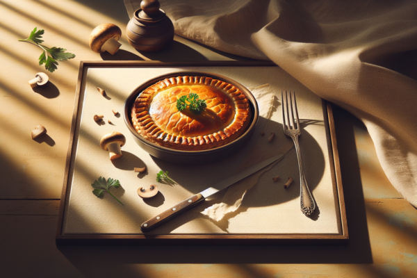 Perfect Kosher Beef And Mushroom Pie