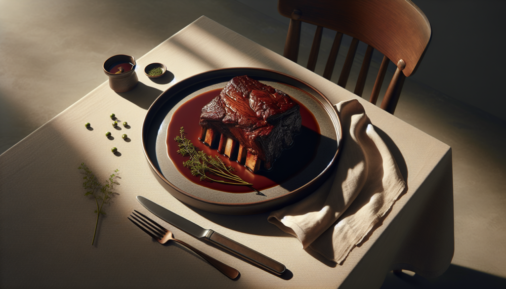 Perfect Kosher Beef Short Ribs Braised In Wine - Jewish recipe