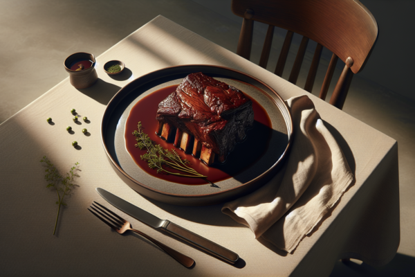 Perfect Kosher Beef Short Ribs Braised In Wine