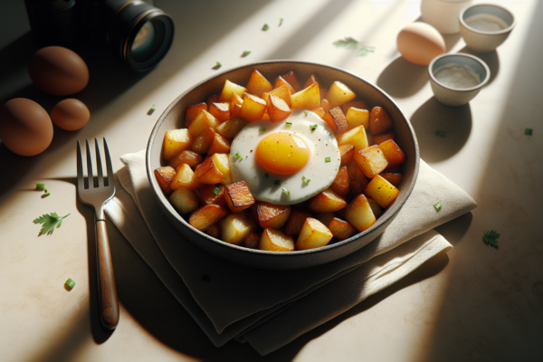 Perfect Kosher Breakfast Hash With Crispy Potatoes And Eggs
