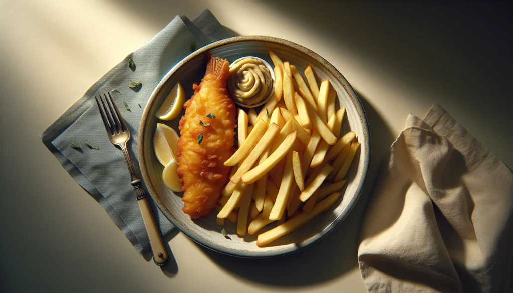Perfect Kosher Fish and Chips Recipe - Crispy Beer Batter with Fluffy Potatoes - British-Jewish recipe
