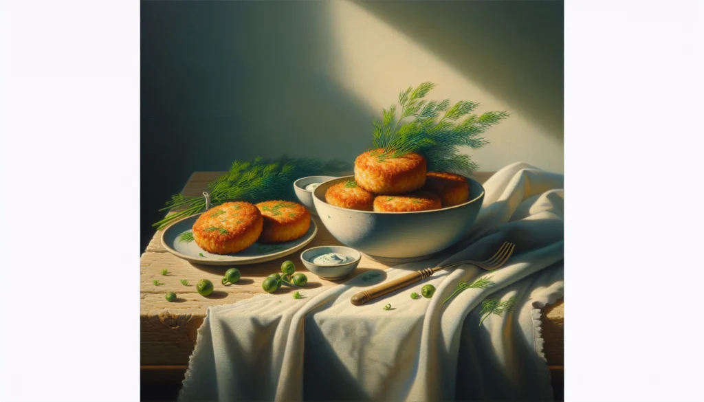 Perfect Kosher Fish Cakes With Fresh Dill - Jewish recipe