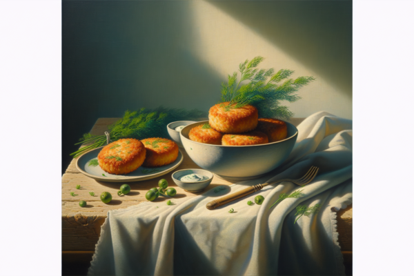 Perfect Kosher Fish Cakes With Fresh Dill