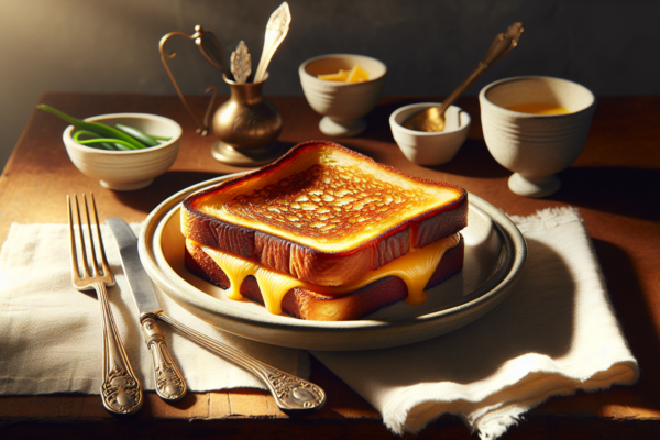 Perfect Kosher Grilled Cheese Sandwich with Golden Crispy Crust